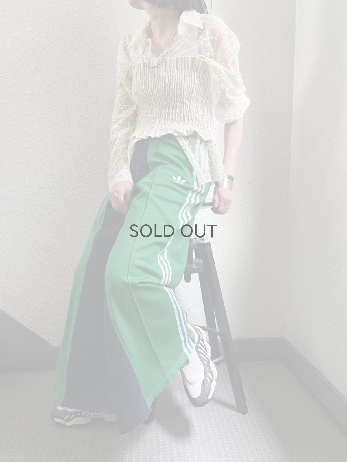 画像14: 【Wiz&Witch】"UNITED" SPORTY DENIM PANTS / OS (14)