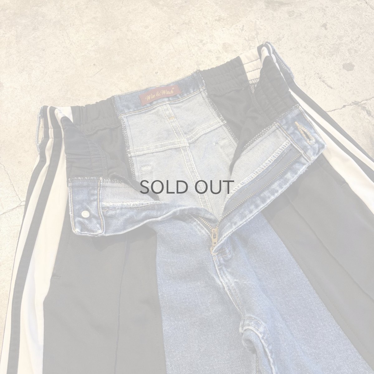 画像7: 【Wiz&Witch】"UNITED" SPORTY DENIM PANTS / OS (7)