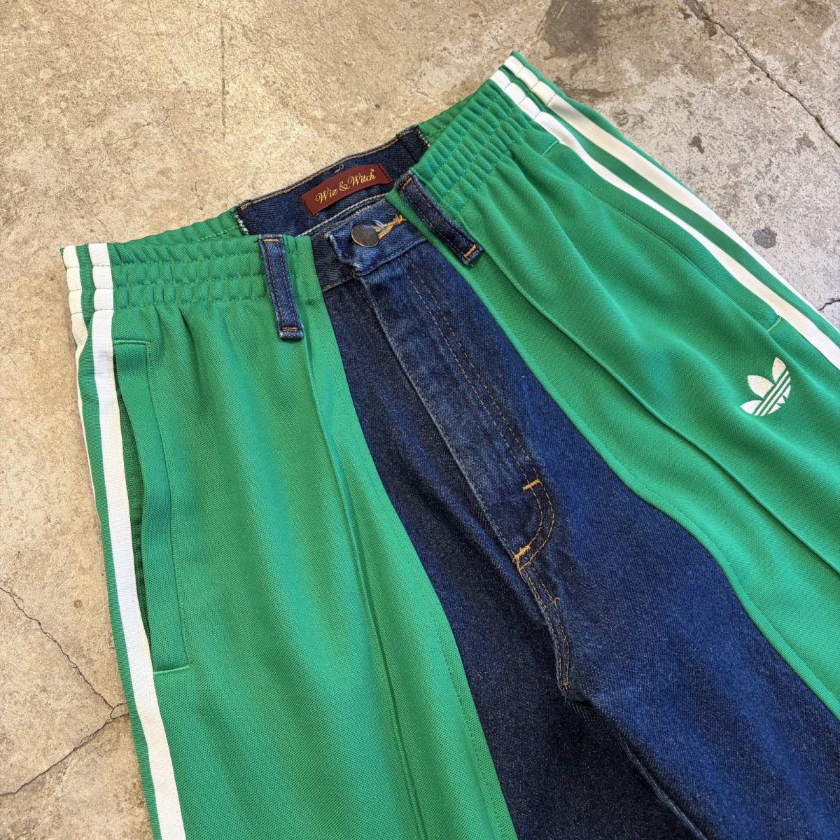 画像3: 【Wiz&Witch】"UNITED" SPORTY DENIM PANTS / OS (3)