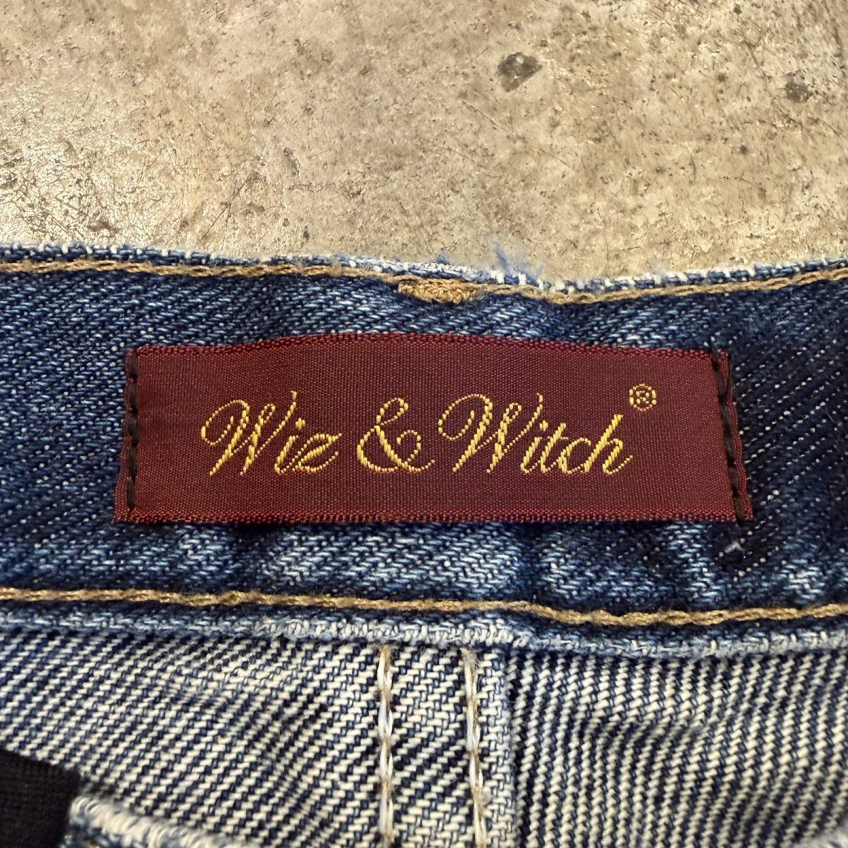 画像12: 【Wiz&Witch】"UNITED" SPORTY DENIM PANTS / OS (12)