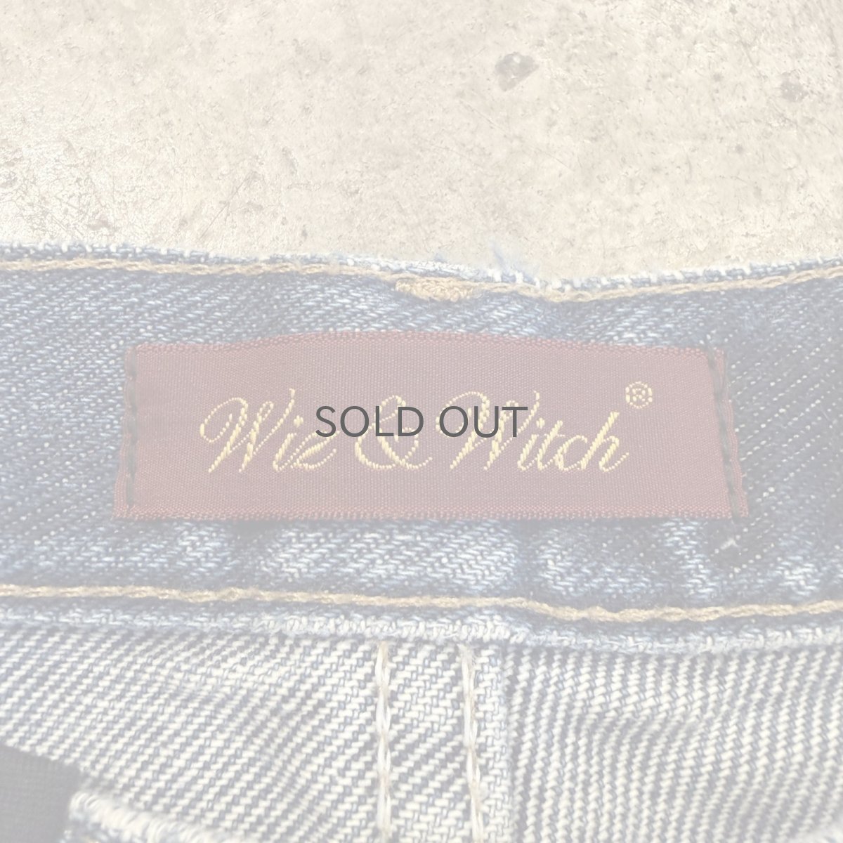 画像12: 【Wiz&Witch】"UNITED" SPORTY DENIM PANTS / OS (12)