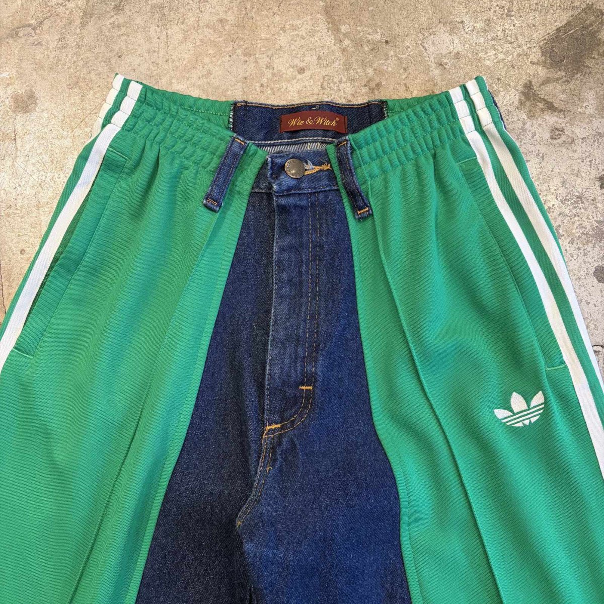 画像6: 【Wiz&Witch】"UNITED" SPORTY DENIM PANTS / OS (6)