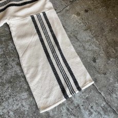 画像6: DOWN FRINGE DESIGN STRIPE PATTERN L/S TOPS / Ladies L(XS) (6)