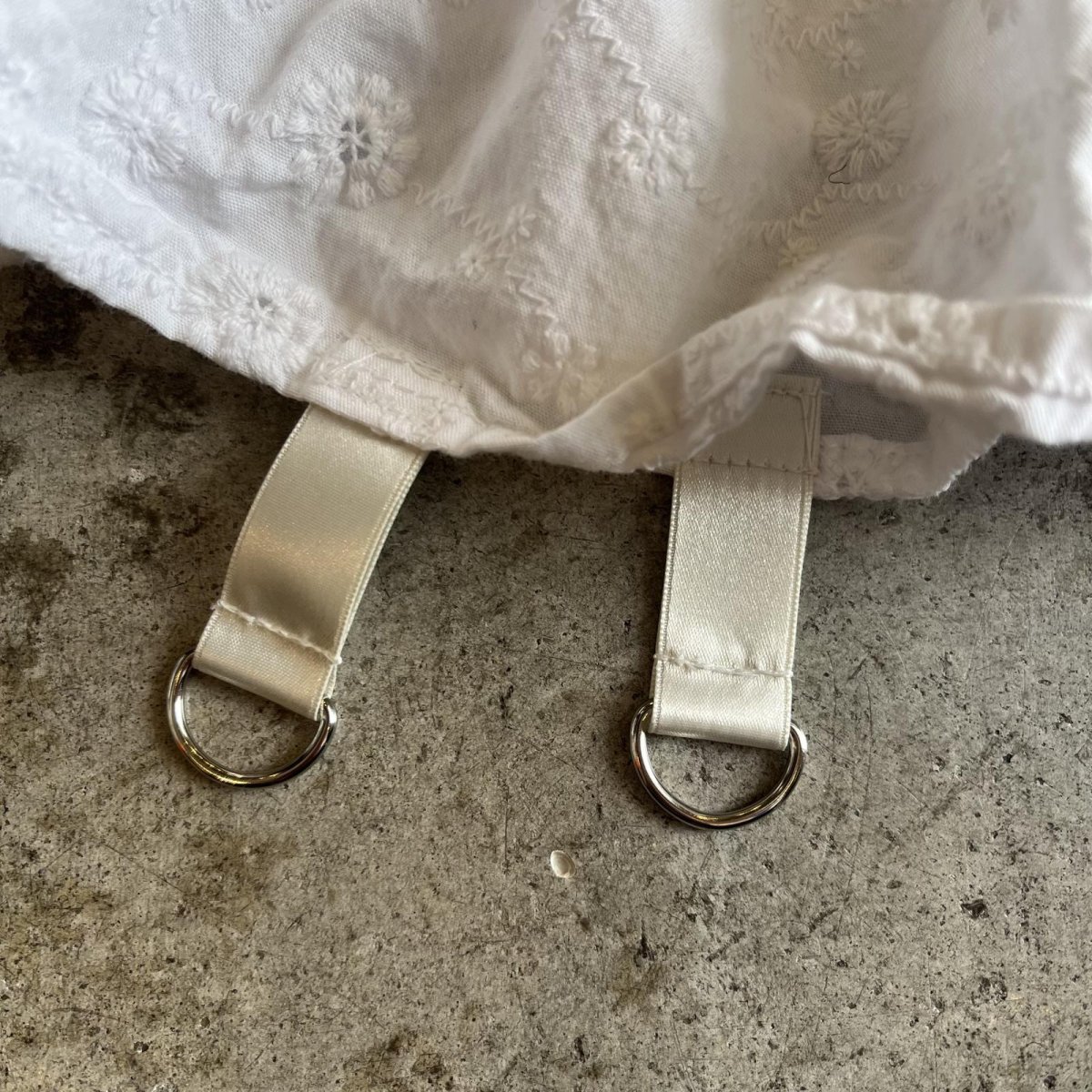 画像8: 【Wiz&Witch】"UNITED" VTG LACE MIX WRAP SKIRT / FREE (8)