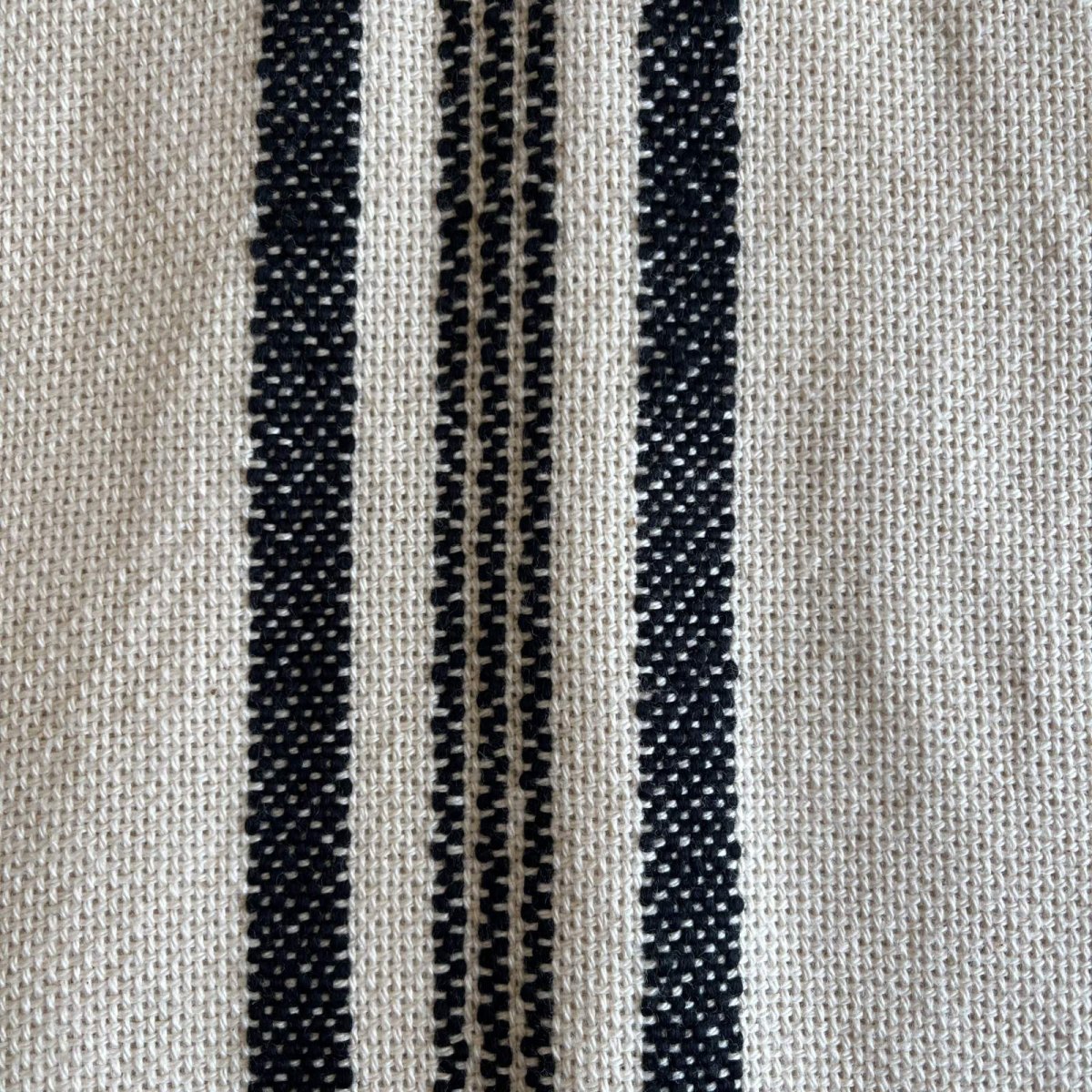 画像9: DOWN FRINGE DESIGN STRIPE PATTERN L/S TOPS / Ladies L(XS) (9)