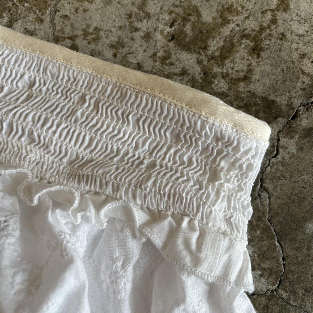 画像9: 【Wiz&Witch】"UNITED" VTG LACE MIX WRAP SKIRT / FREE (9)