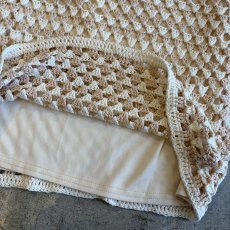 画像9: 2COLOR CROCHET DESIGN  SKIRT / W27~W36 (9)