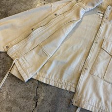 画像8: STAND COLLAR COTTON ZIP UP SHORT JACKET / Ladies M (8)