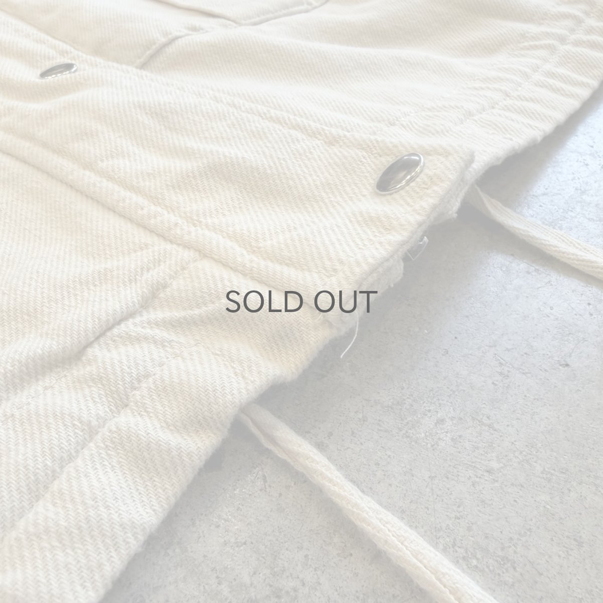 画像11: STAND COLLAR COTTON ZIP UP SHORT JACKET / Ladies M (11)