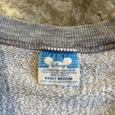 画像11: 80's "MICKEY" PRINTED DESIGN L/S SWEAT / Ladies M(L) / MADE IN USA (11)