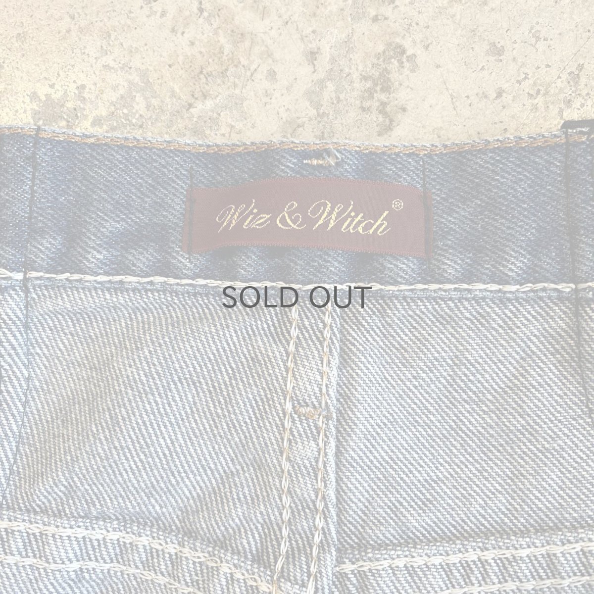 画像11: 【Wiz&Witch】"UNITED" SPORTY DENIM PANTS / OS (11)