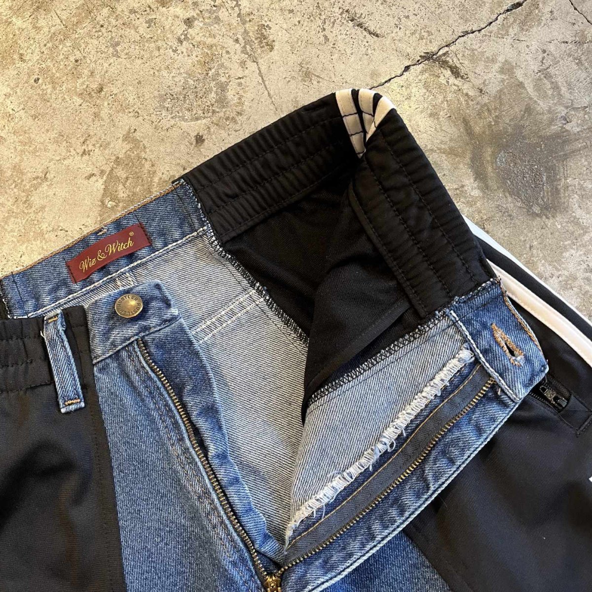 画像9: 【Wiz&Witch】"UNITED" SPORTY DENIM PANTS / OS (9)
