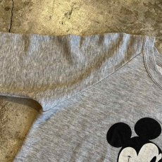 画像9: 80's "MICKEY" PRINTED DESIGN L/S SWEAT / Ladies M(L) / MADE IN USA (9)