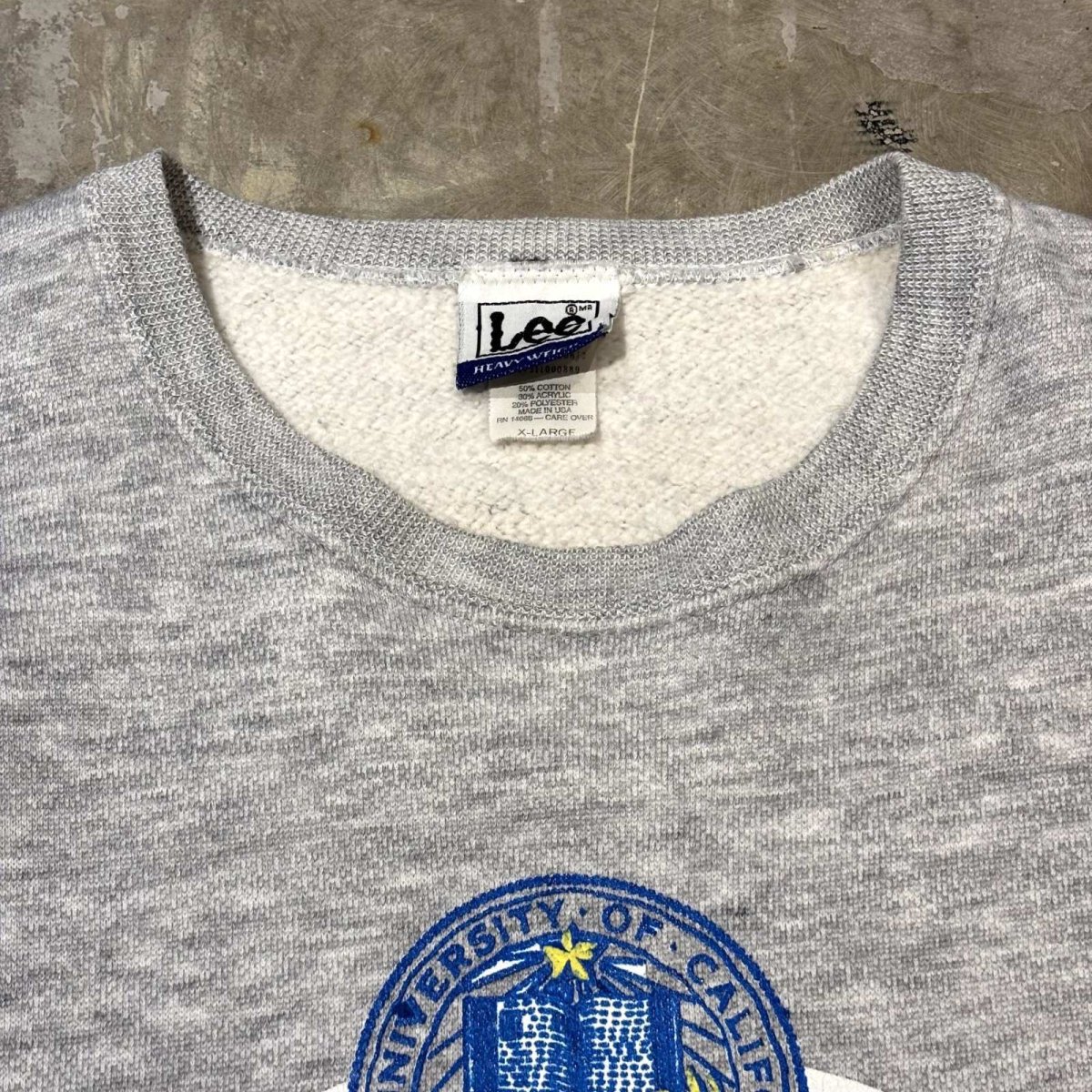 画像10: 90's "UCLA" FRONT PRINTED SWEAT / Mens XL / MADE IN USA (10)