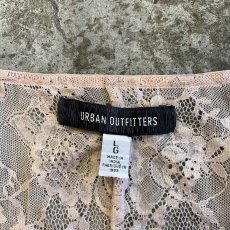 画像10: PALE TONE LACE PATTERN ASYMMETRY DESIGN LINGERIE  / Ladies M(L)  (10)