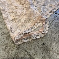 画像3: PALE TONE LACE PATTERN ASYMMETRY DESIGN LINGERIE  / Ladies M(L)  (3)