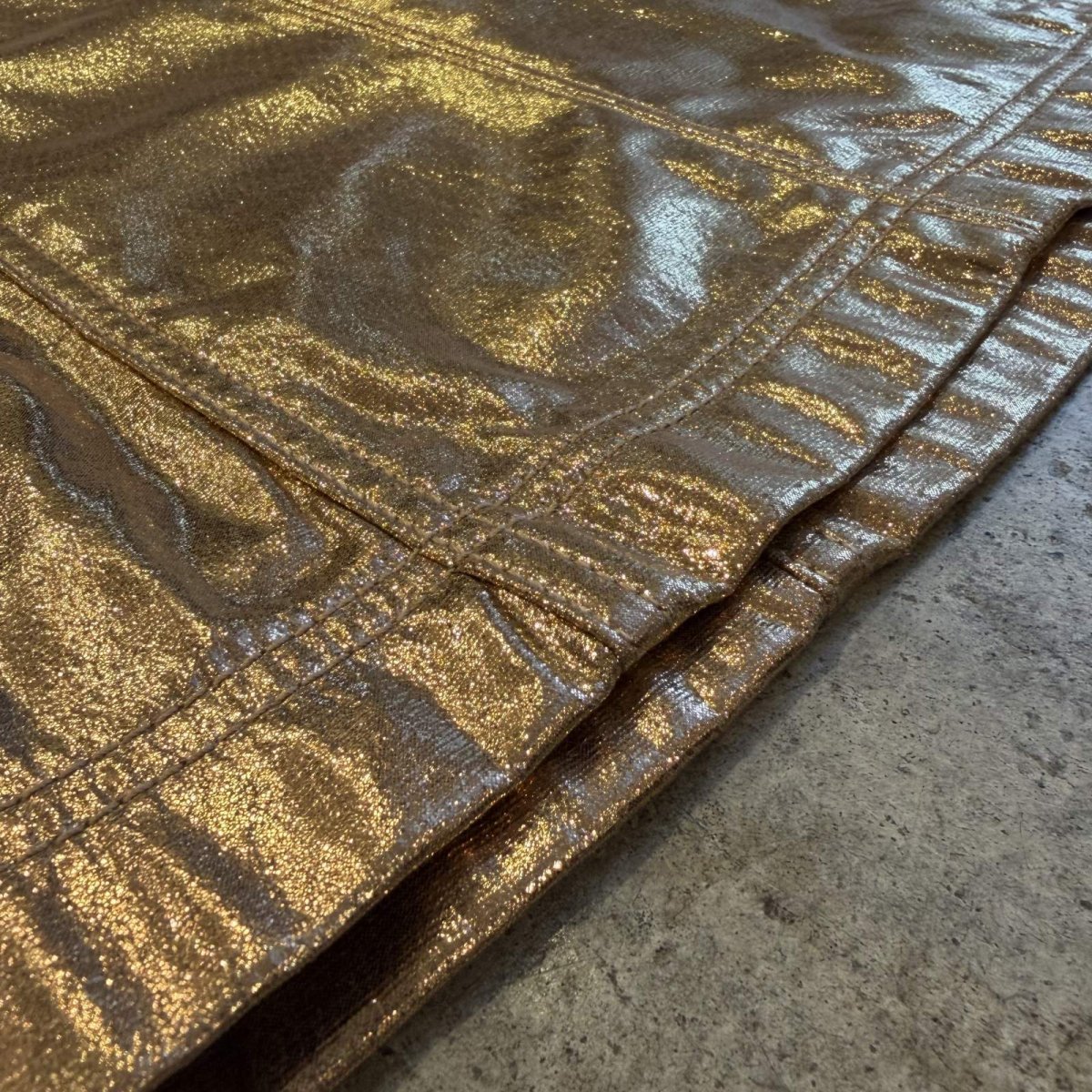 画像9: METALLIC COLOR DESIGN SKIRT / W28 (9)