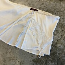 画像6: 【Wiz&Witch】"WANDERER" VINTAGE LACE MIX WRAP SKIRT / FREE (6)