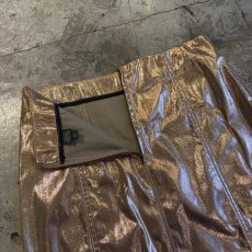 画像7: METALLIC COLOR DESIGN SKIRT / W28 (7)