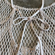 画像10: SIZE ADJUSTMENT BACK DESIGN MESH CAMISOLE / Ladies M (10)
