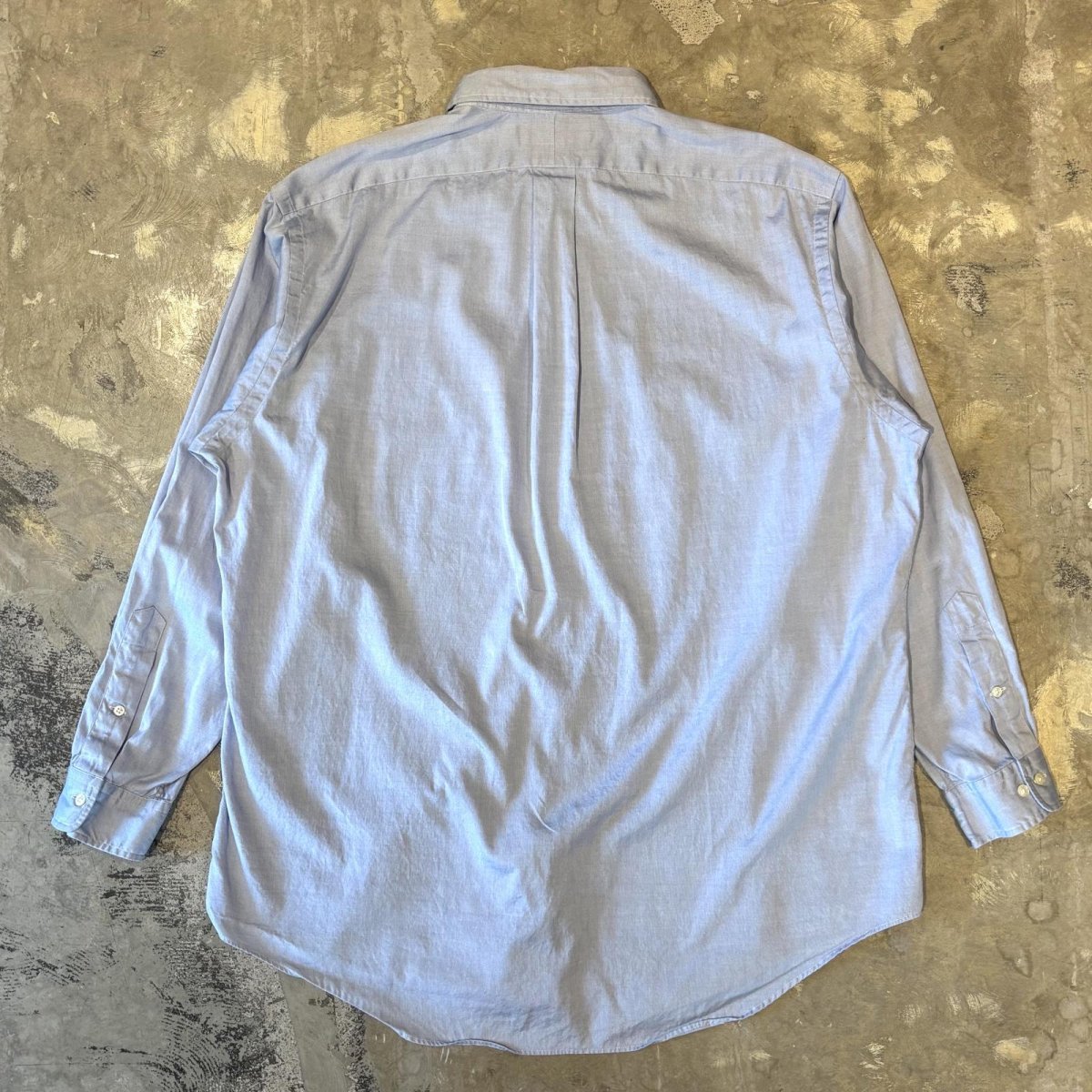 画像2: 【RALPH LAUREN】LOGO EMBROIDERY COTTON L/S SHIRT / Mens XL (2)