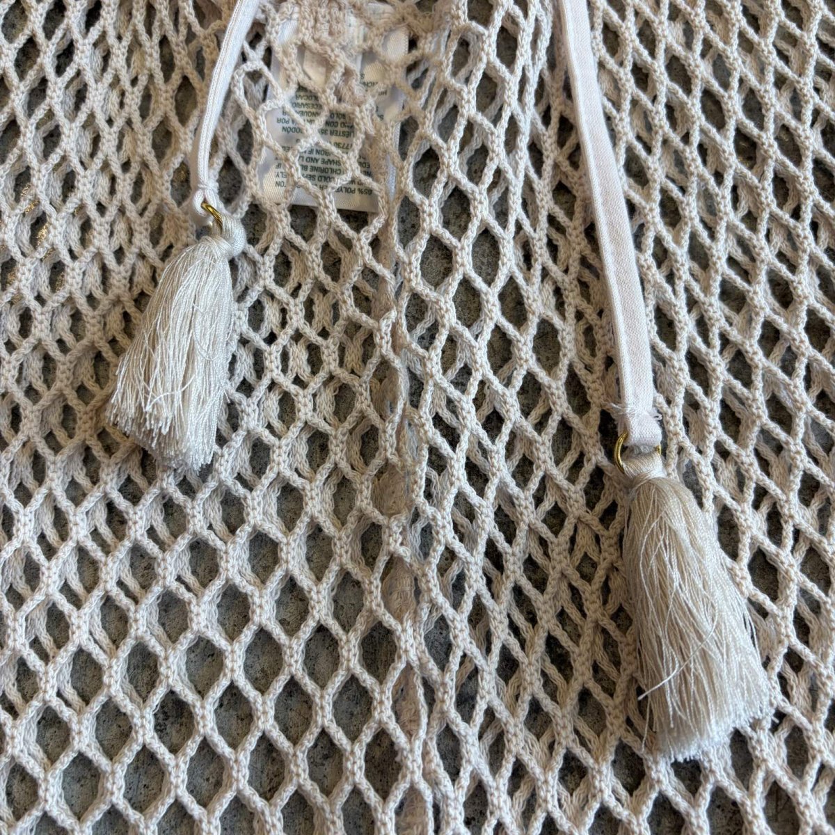 画像11: SIZE ADJUSTMENT BACK DESIGN MESH CAMISOLE / Ladies M (11)