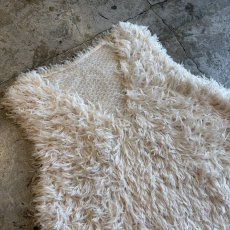 画像3: COLOR DESIGN SHAGGY LONG VEST / Ladies M (3)
