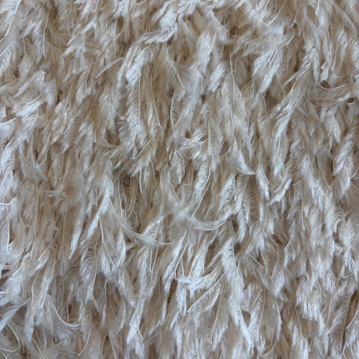 画像4: COLOR DESIGN SHAGGY LONG VEST / Ladies M (4)