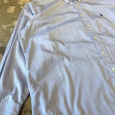 画像5: 【RALPH LAUREN】LOGO EMBROIDERY COTTON L/S SHIRT / Mens XL (5)