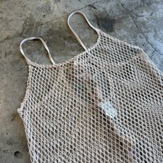 画像3: SIZE ADJUSTMENT BACK DESIGN MESH CAMISOLE / Ladies M (3)