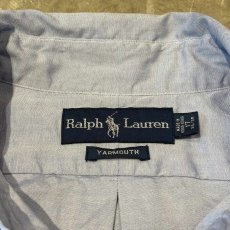 画像10: 【RALPH LAUREN】LOGO EMBROIDERY COTTON L/S SHIRT / Mens XL (10)
