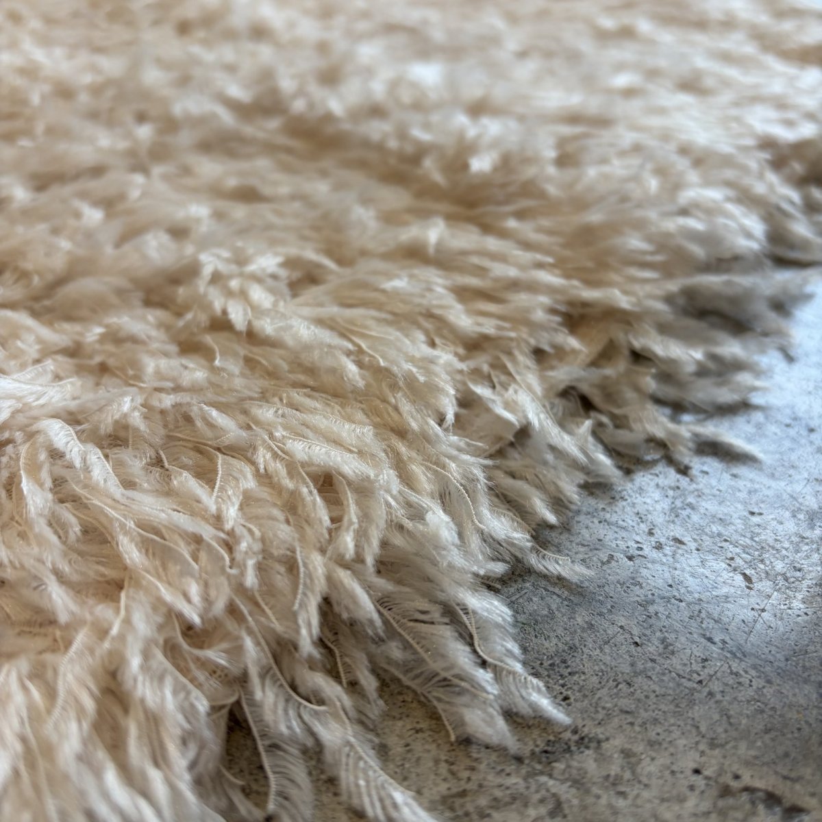 画像10: COLOR DESIGN SHAGGY LONG VEST / Ladies M (10)