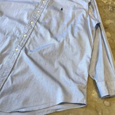 画像6: 【RALPH LAUREN】LOGO EMBROIDERY COTTON L/S SHIRT / Mens XL (6)