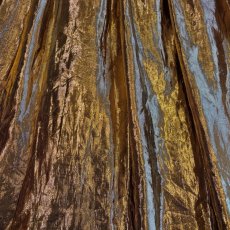 画像4: GOLD METALLIC DESIGN FLARE SKIRT / W27 (4)