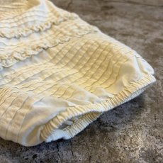 画像7: POINT FRILL LACE DESIGN SLEEVE S/S BLOUSE / Ladies M (7)