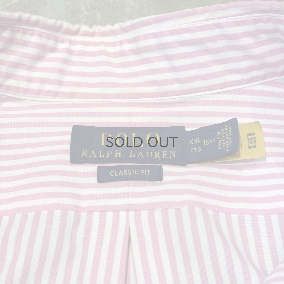 画像10: 【POLO RALPH LAUREN】BICOLOR STRIPE PATTERN L/S SHIRT / Mens XXL (10)