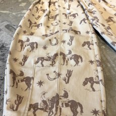 画像7: ALL OVER COWBOY GRAPHIC PATTERN BALLOON PANTS / ~W36 (7)