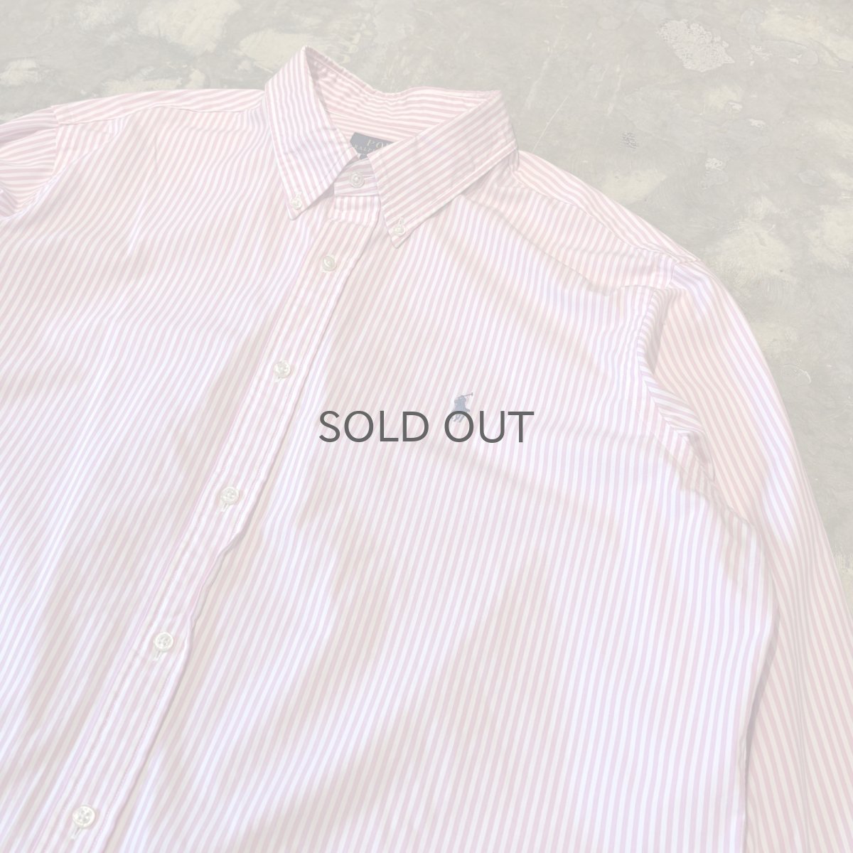 画像4: 【POLO RALPH LAUREN】BICOLOR STRIPE PATTERN L/S SHIRT / Mens XXL (4)