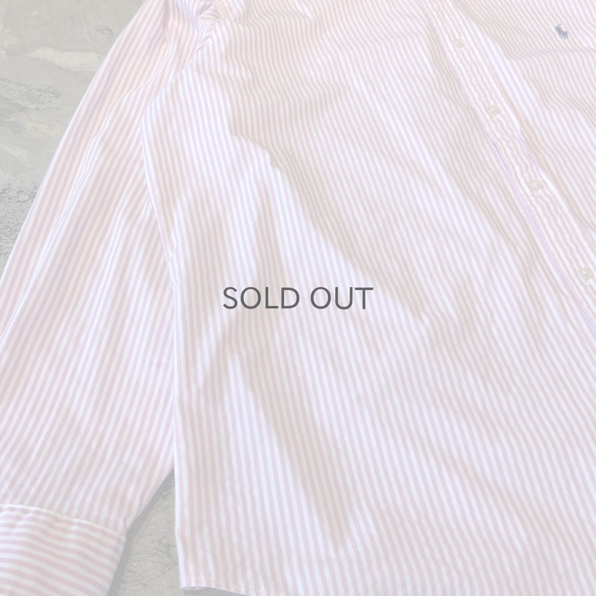 画像5: 【POLO RALPH LAUREN】BICOLOR STRIPE PATTERN L/S SHIRT / Mens XXL (5)