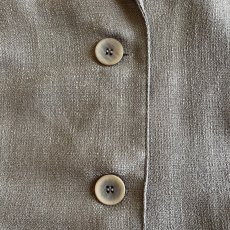 画像10: SIDE SLITT FRONT POCKET DESIGN OVER TAYLOR JACKET / Ladies M(14) / MADE IN USA (10)