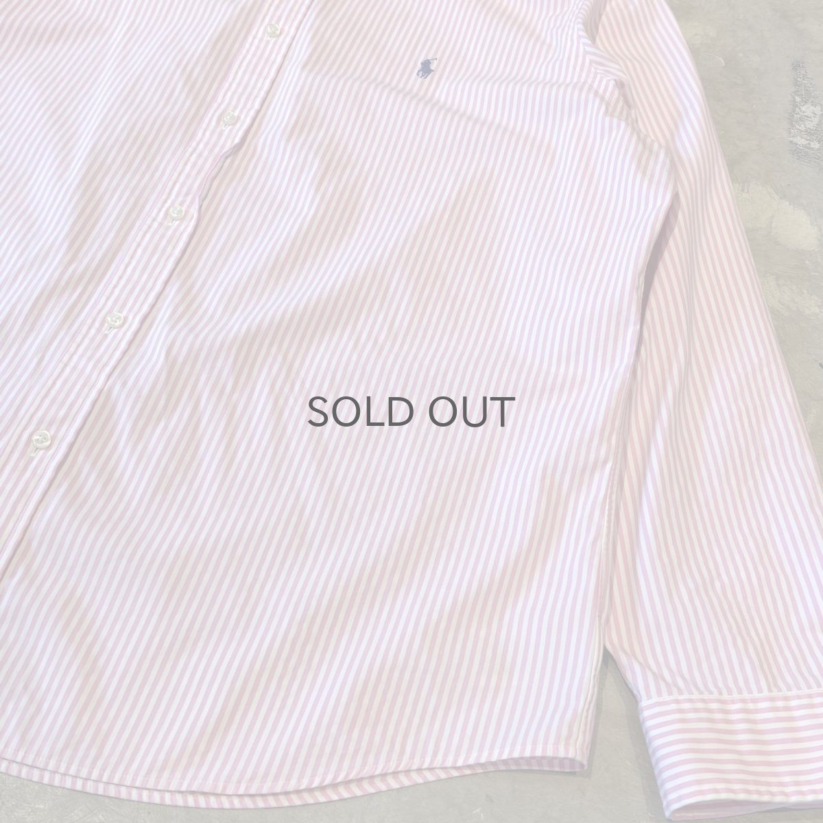 画像6: 【POLO RALPH LAUREN】BICOLOR STRIPE PATTERN L/S SHIRT / Mens XXL (6)