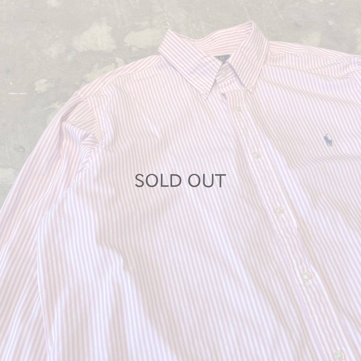 画像3: 【POLO RALPH LAUREN】BICOLOR STRIPE PATTERN L/S SHIRT / Mens XXL (3)