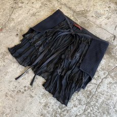 画像4: 【Wiz&Witch】"UNITED" VTG LACE MIX WRAP SKIRT / FREE (4)