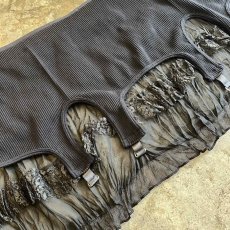 画像10: 【Wiz&Witch】"UNITED" VTG LACE MIX WRAP SKIRT / FREE (10)