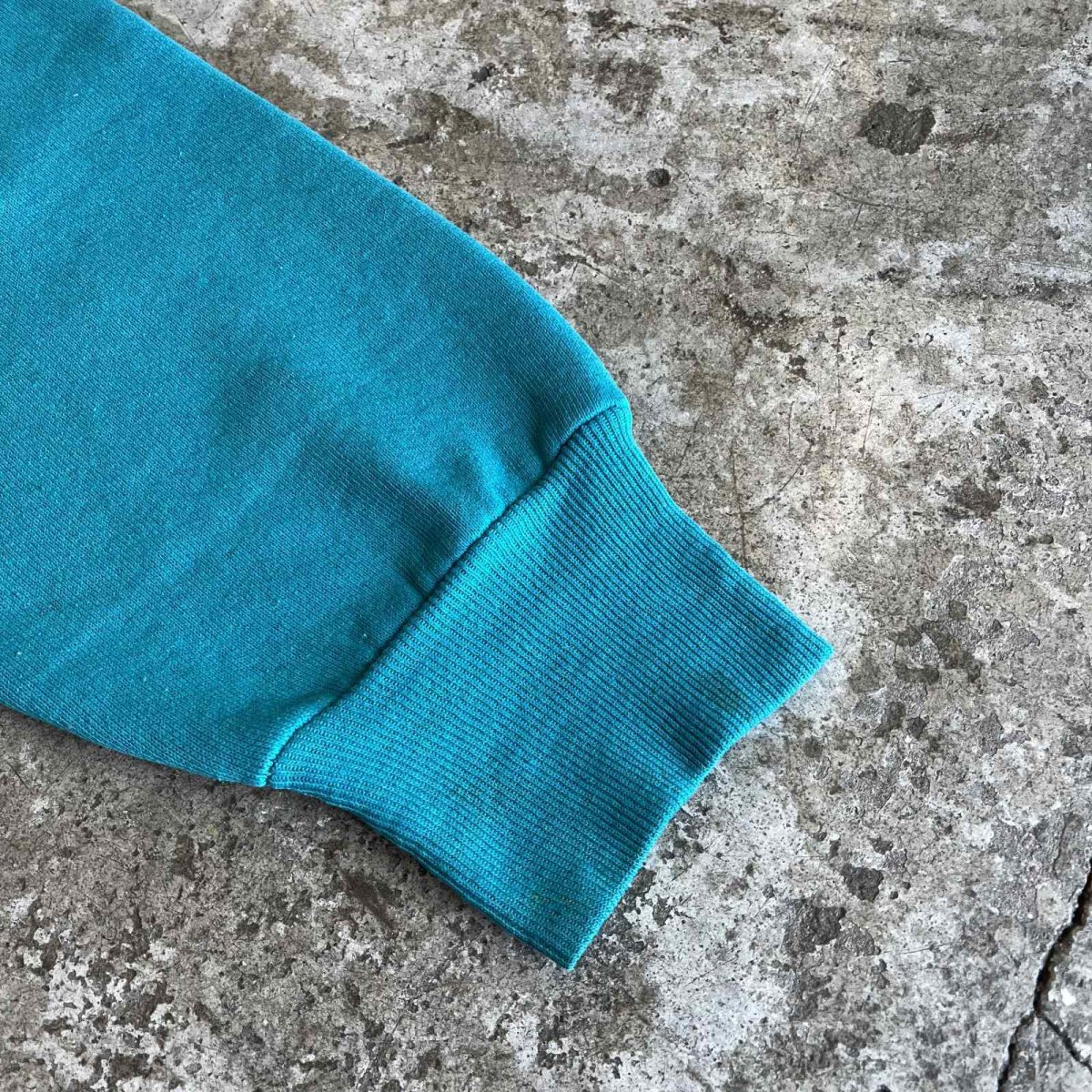 画像6: 80's BI COLOR DESIGN RAGLAN SEEVE L/S SWEAT / Ladies L / MADE IN USA (6)