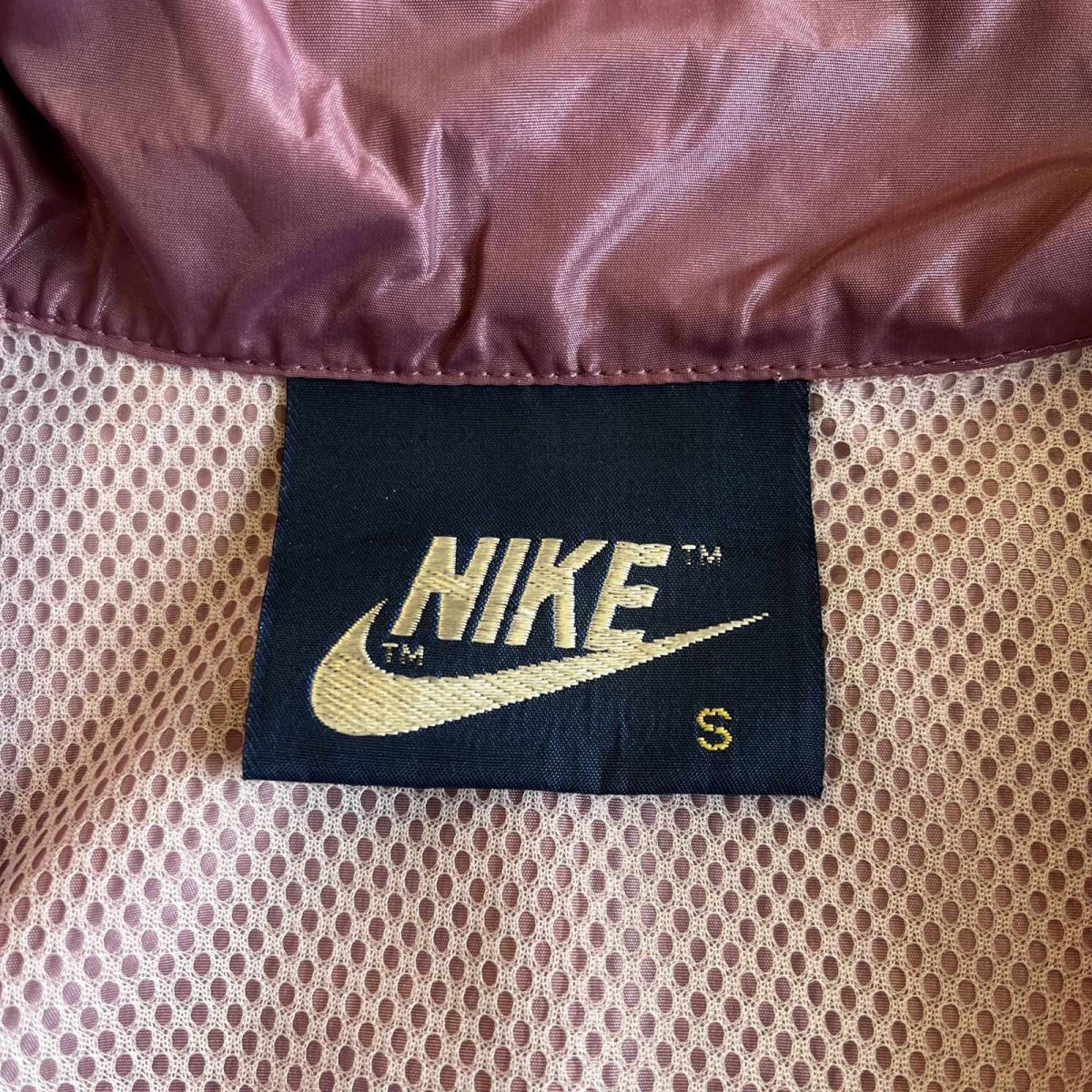 画像12: 【NIKE】BI COLOR DESIGN NYLON ZIP UP JACKET / Ladies S  (12)
