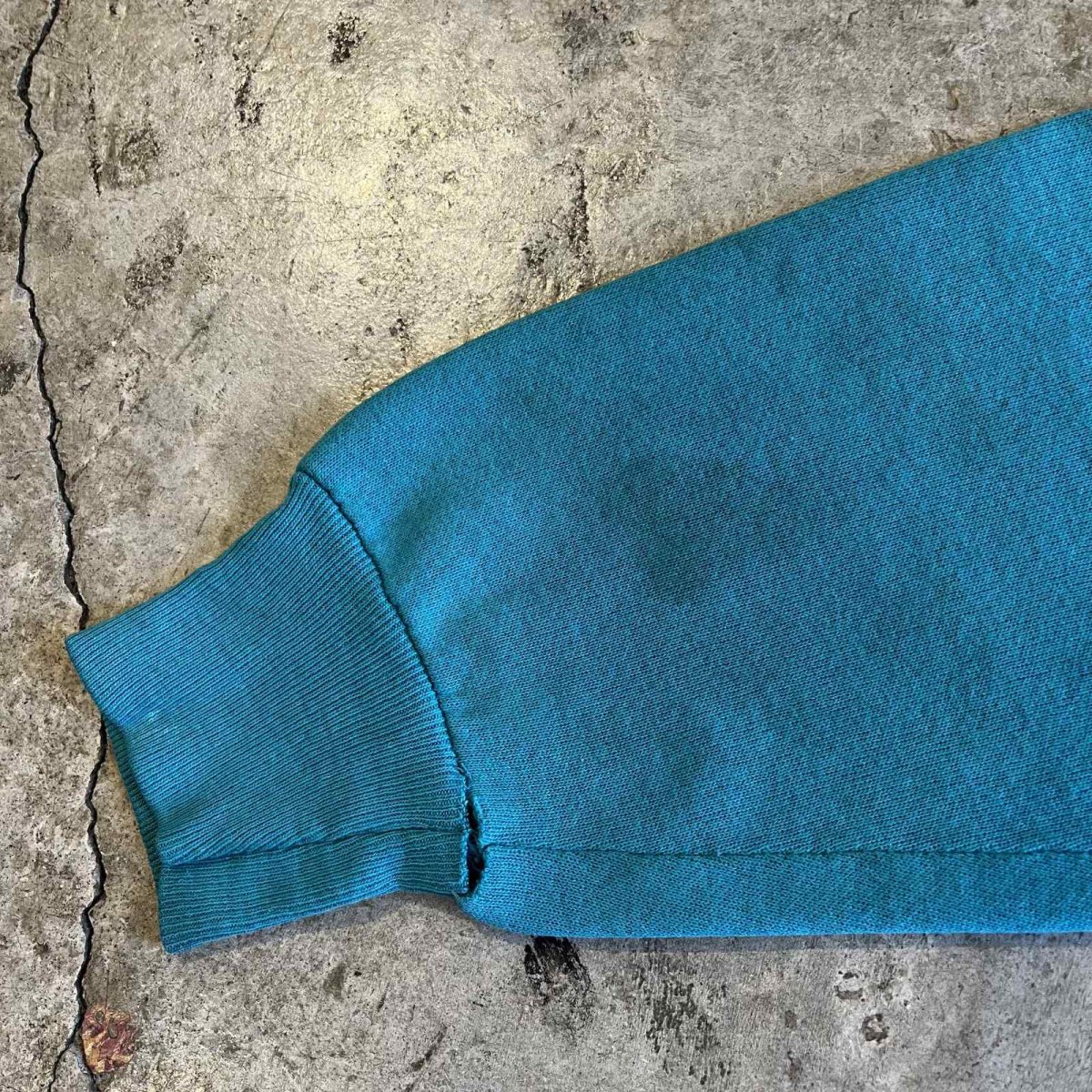 画像11: 80's BI COLOR DESIGN RAGLAN SEEVE L/S SWEAT / Ladies L / MADE IN USA (11)