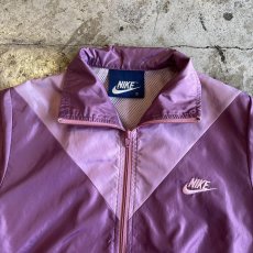 画像10: 【NIKE】BI COLOR DESIGN NYLON ZIP UP JACKET / Ladies S  (10)