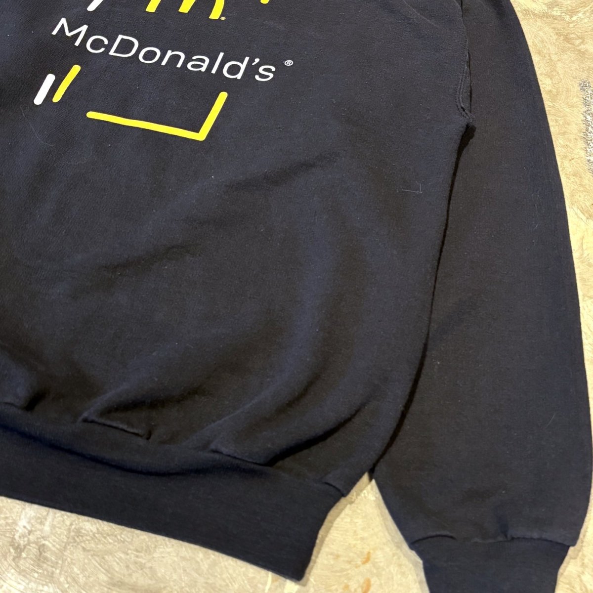 画像6: FRONT "MCDONALD'S" LOGO PRINTED SWEAT / Mens M(L) (6)