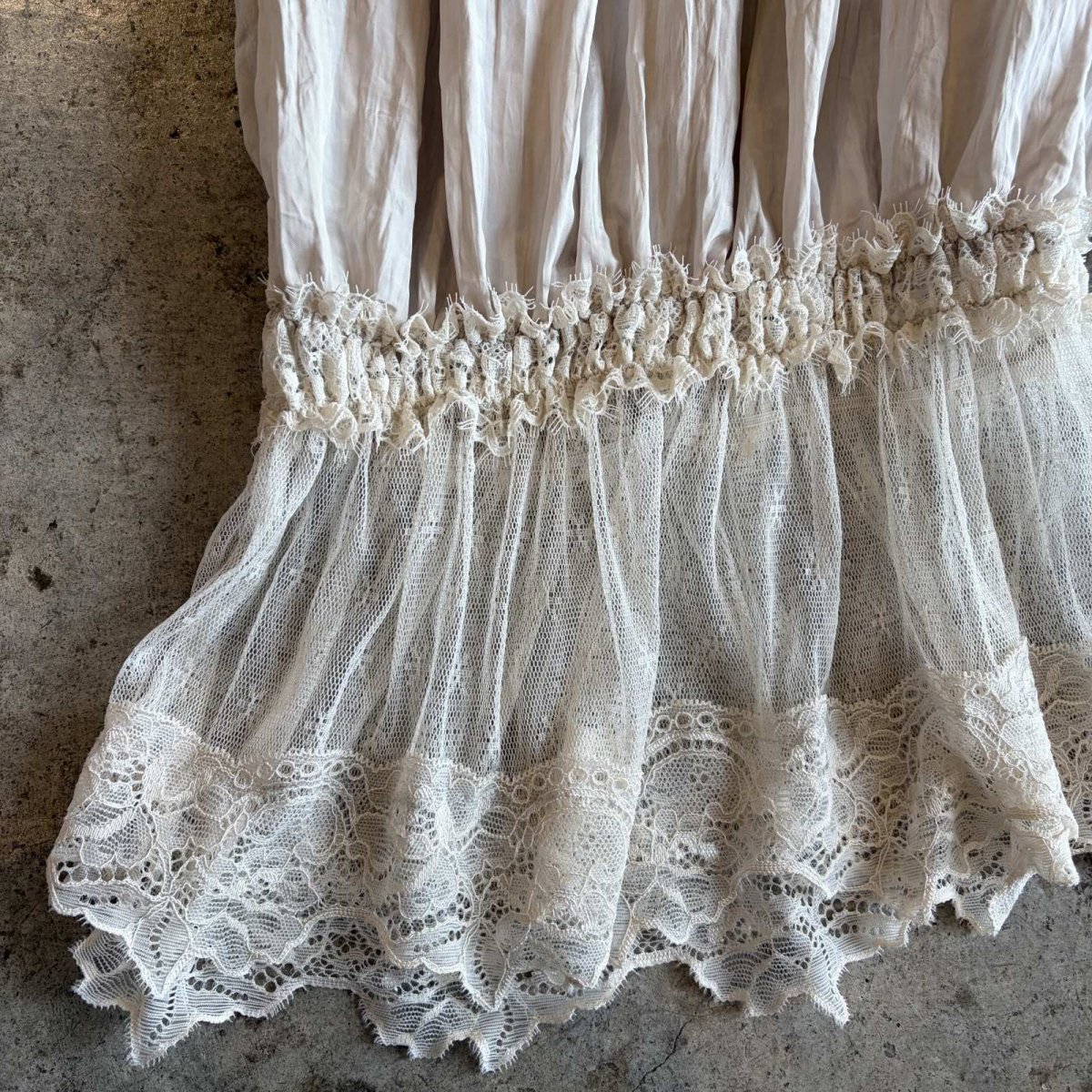 画像6: LACE DESIGN DRAWERS PANTS / FREE~W35 (6)